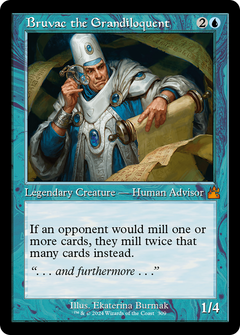 Bruvac the Grandiloquent (0309) (Retro Frame)