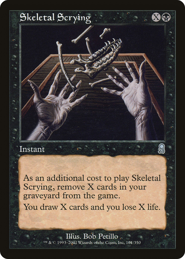 Skeletal Scrying - Foil
