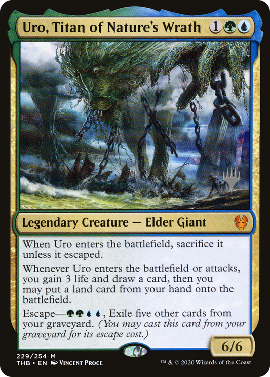 Uro, Titan of Nature's Wrath (229) (Promo Pack) - Foil