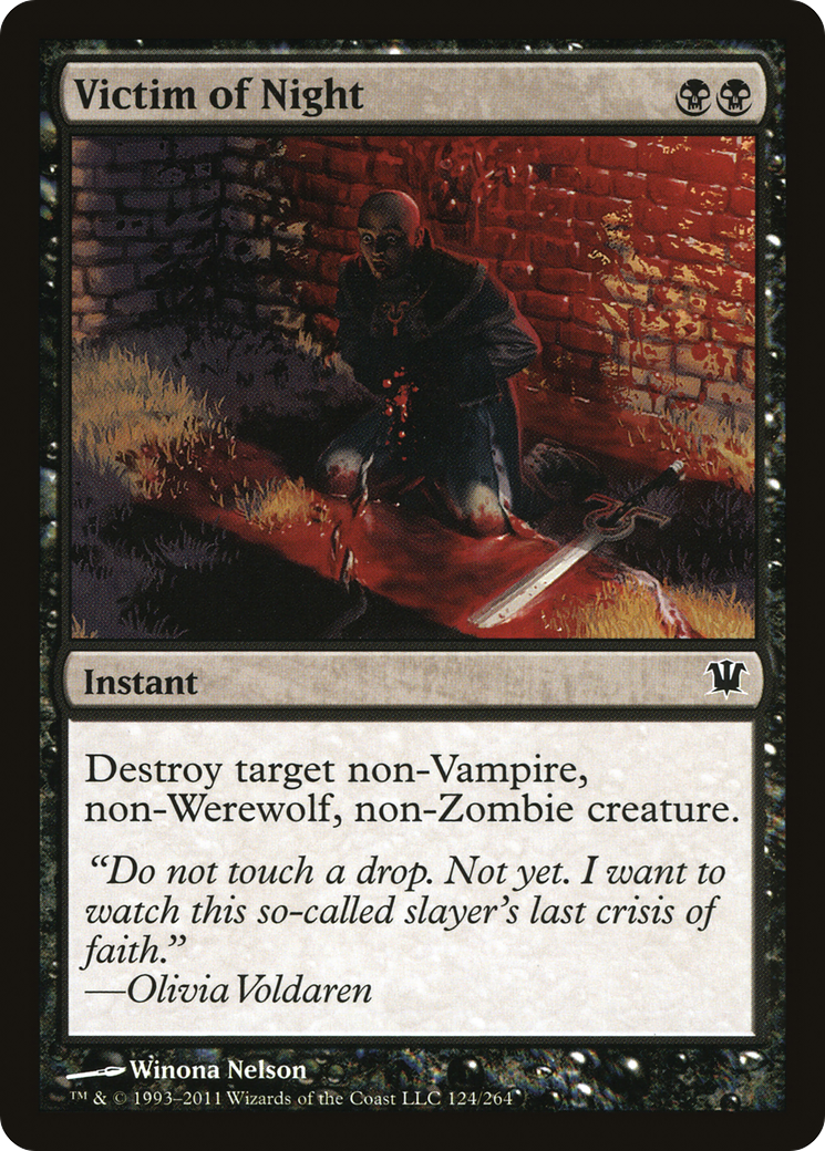 Victim of Night - Foil