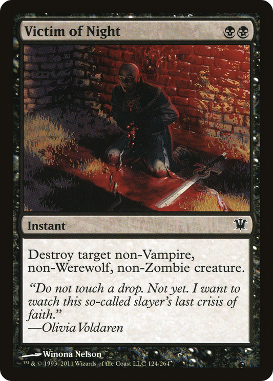 Victim of Night - Foil