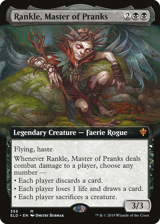 Rankle, Master of Pranks (356) (Extended Art) - Foil