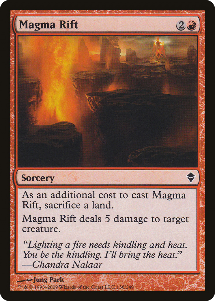 Magma Rift - Foil