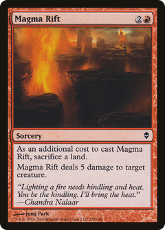 Magma Rift - Foil