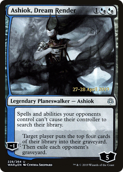 Ashiok, Dream Render (228) (Prerelease) - Foil