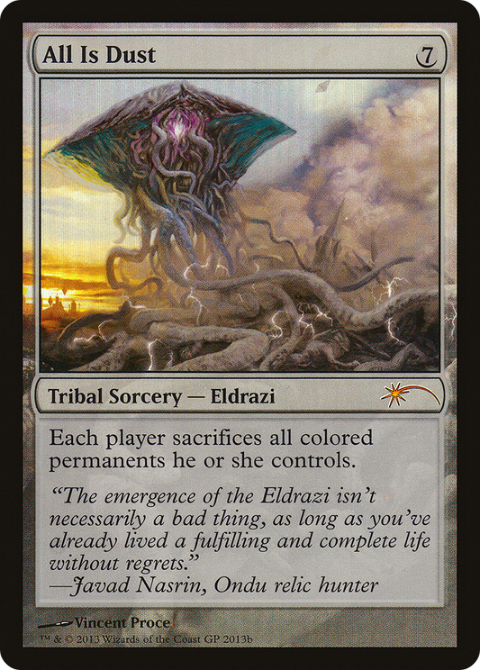 All Is Dust (GP) - Foil