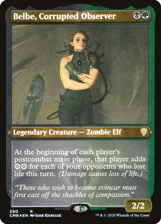 Belbe, Corrupted Observer - Foil Etched