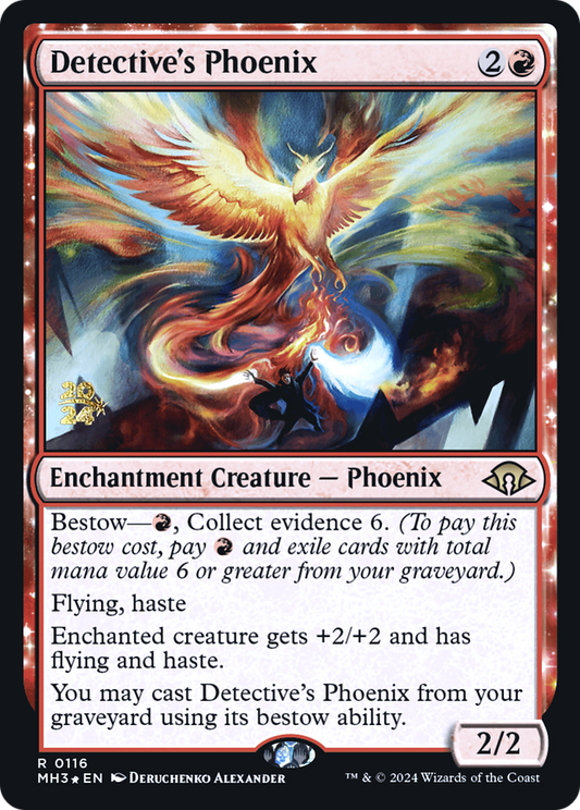 Detective's Phoenix (0116) (Prerelease) - Foil
