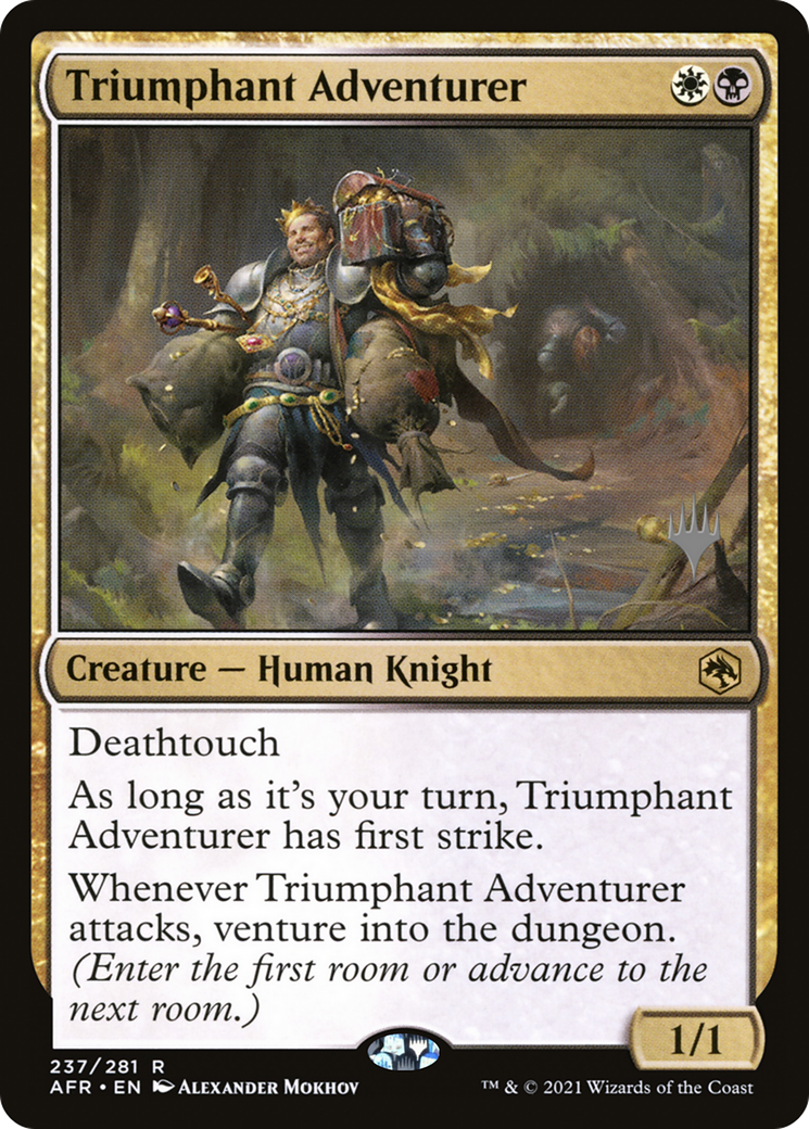 Triumphant Adventurer (237) (Promo Pack) - Foil