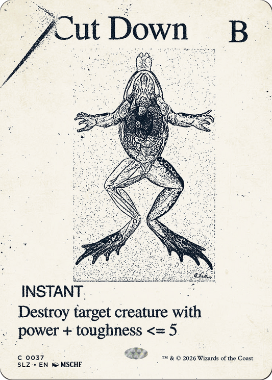 Cut Down (0037) (Showcase) (SLZ)