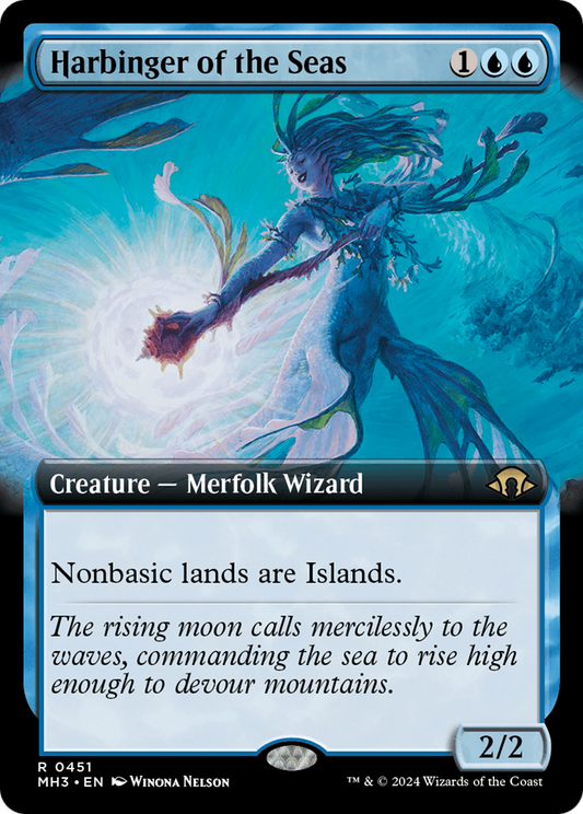 Harbinger of the Seas (0451) (Extended Art) - Foil