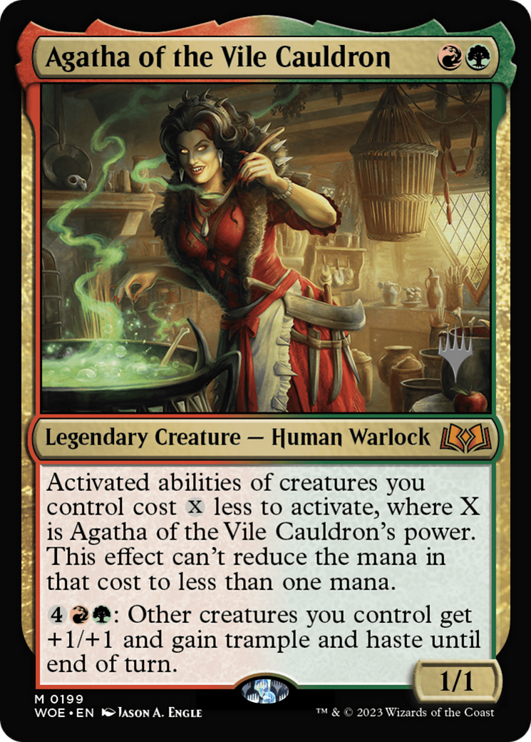 Agatha of the Vile Cauldron (0199) (Promo Pack) - Foil