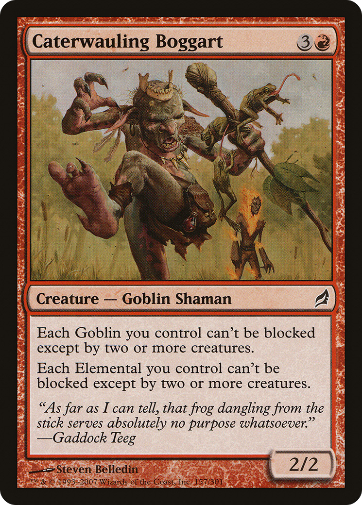 Caterwauling Boggart - Foil