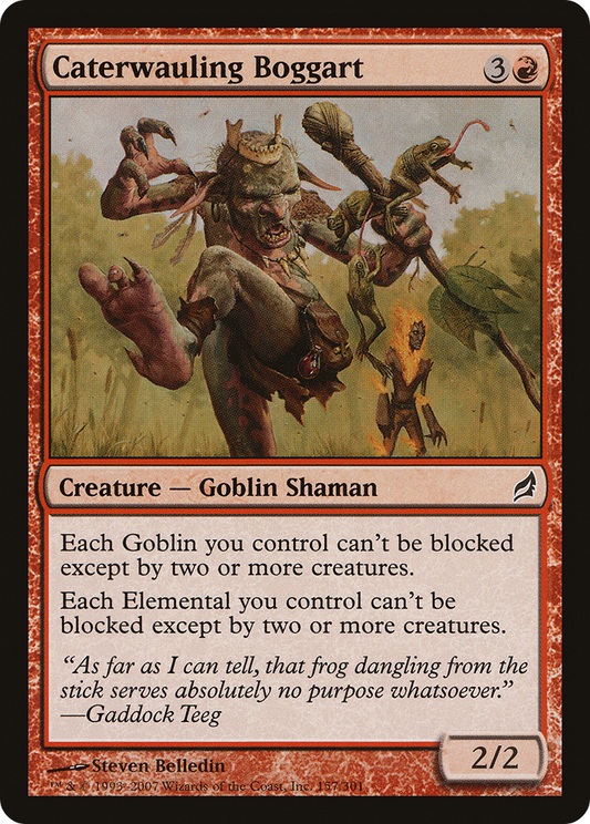 Caterwauling Boggart - Foil