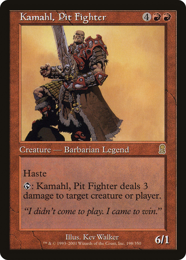 Kamahl, Pit Fighter - Foil