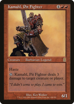 Kamahl, Pit Fighter - Foil