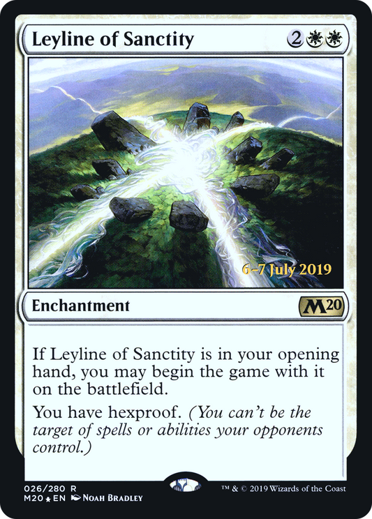 Leyline of Sanctity (026) (Prerelease) - Foil