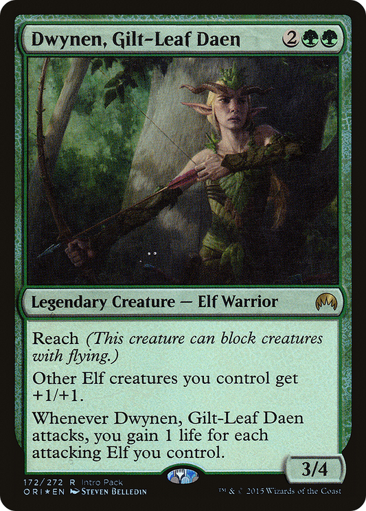 Dwynen, Gilt-Leaf Daen (172) (Intro Pack) - Foil