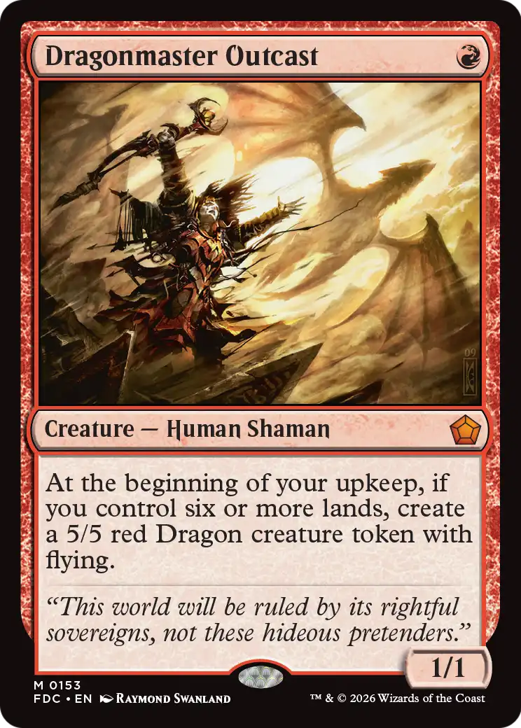 Dragonmaster Outcast (FDC)