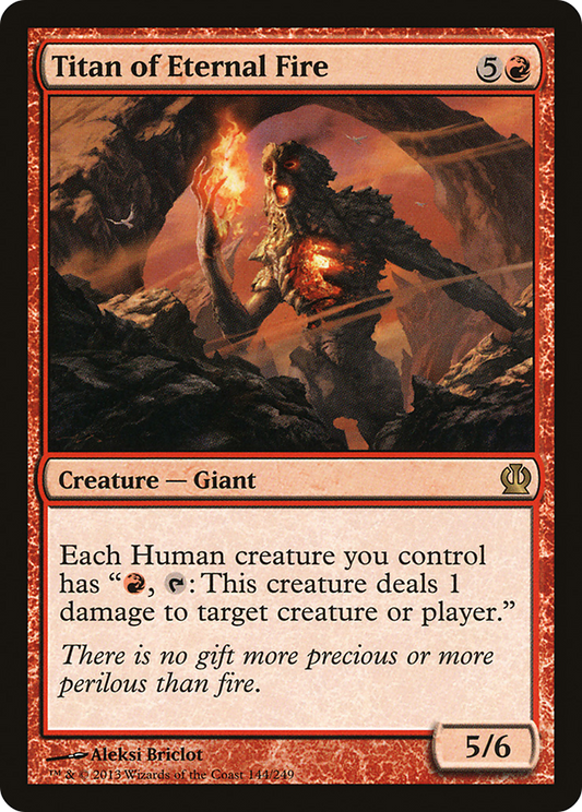 Titan of Eternal Fire - Foil