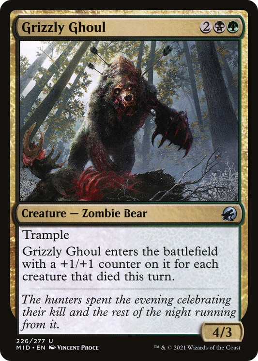 Grizzly Ghoul - Foil