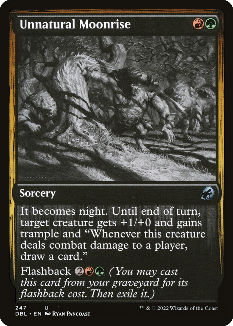 Unnatural Moonrise - Foil