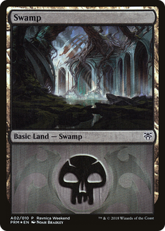 Swamp (A02) (Ravnica Weekend) - Foil