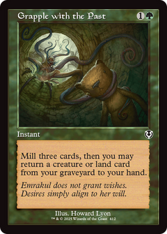 Grapple with the Past (0412) (Retro Frame)