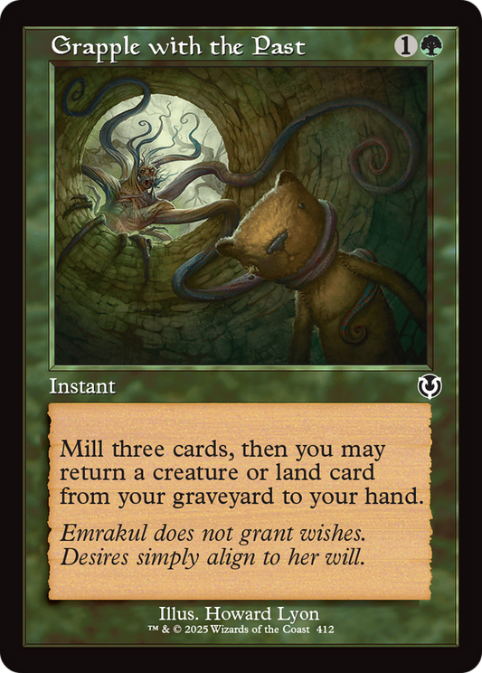 Grapple with the Past (0412) (Retro Frame)