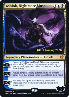 Ashiok, Nightmare Muse (208) (Prerelease) - Foil