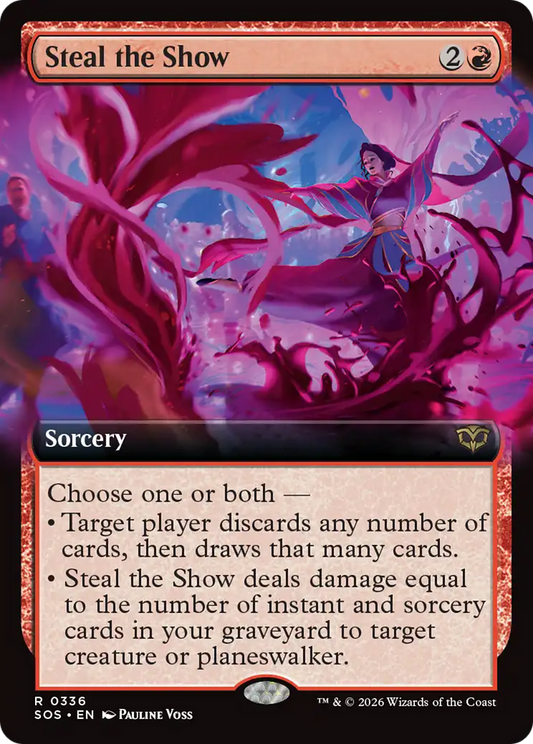 Steal the Show (0336) (Extended Art) (SOS) - Foil
