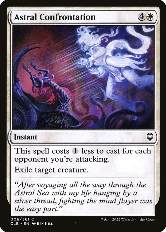 Astral Confrontation - Foil
