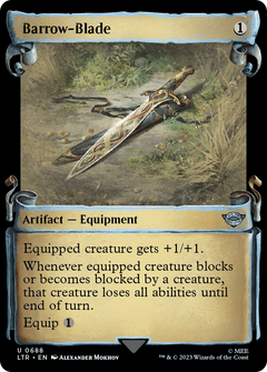 Barrow-Blade (0688) (Showcase) - Silver Foil