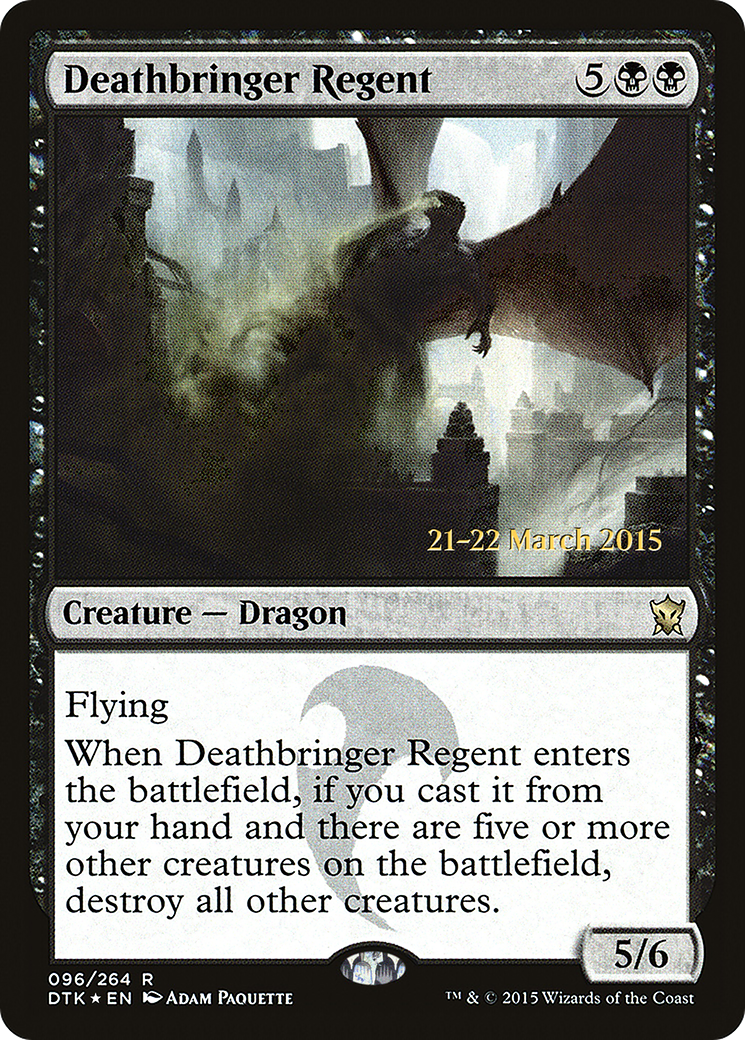 Deathbringer Regent (096) (Prerelease) - Foil