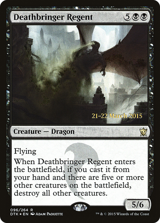 Deathbringer Regent (096) (Prerelease) - Foil