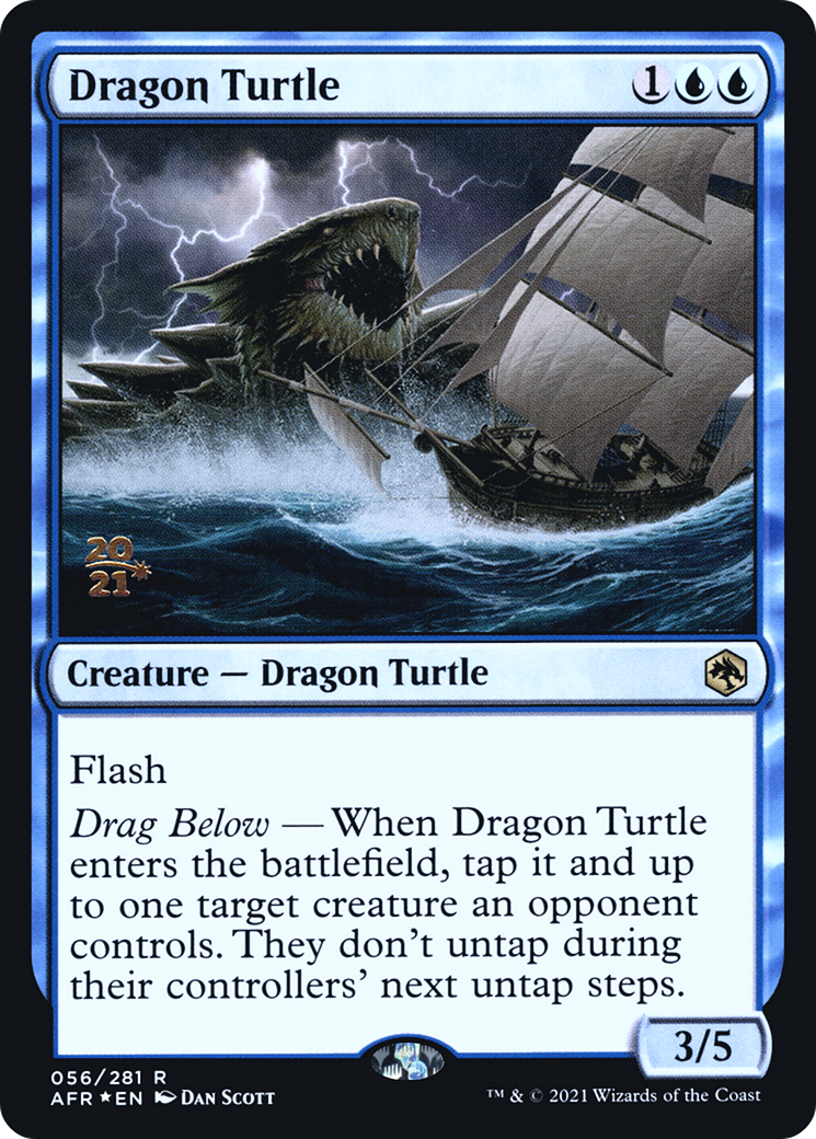 Dragon Turtle (056) (Prerelease) - Foil