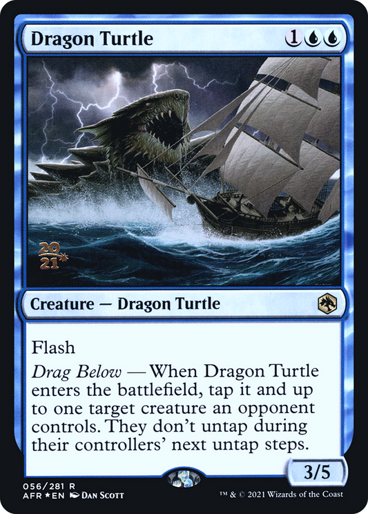 Dragon Turtle (056) (Prerelease) - Foil