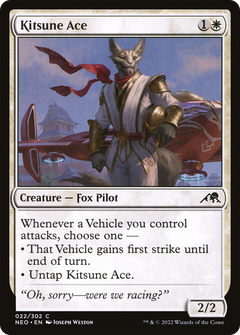 Kitsune Ace - Foil