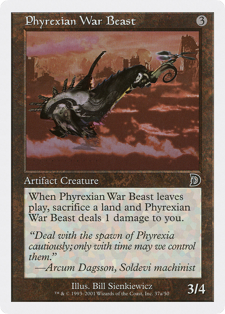 Phyrexian War Beast (37A)