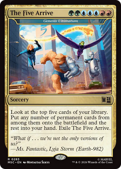 The Five Arrive [Genesis Ultimatum] (MSC) - Surge Foil