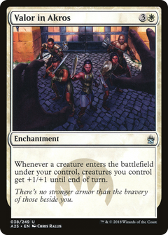 Valor in Akros - Foil