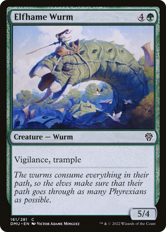 Elfhame Wurm - Foil