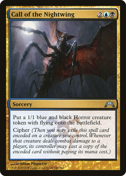 Call of the Nightwing - Foil