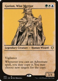 Gorion, Wise Mentor (423) (Showcase) - Foil