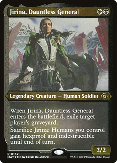 Jirina, Dauntless General (0132) - Foil Etched