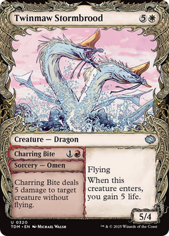 Twinmaw Stormbrood // Charring Bite (0320) (Showcase) - Foil