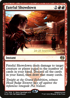 Fateful Showdown (114) (Prerelease) - Foil