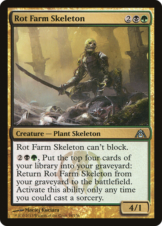 Rot Farm Skeleton - Foil