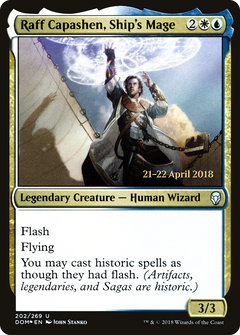 Raff Capashen, Ship's Mage (202) (Prerelease) - Foil