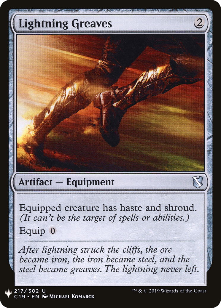 Lightning Greaves (217)